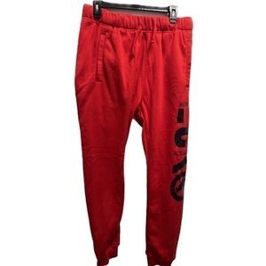 ECKO UNLTD Size M Men's fashion Joggers red sweatpants M